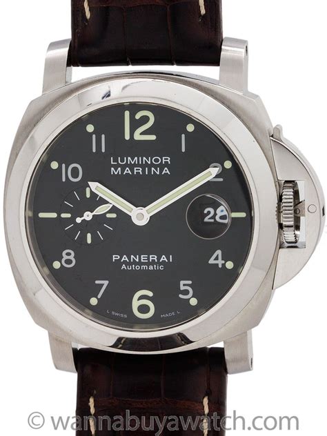 panerai luminor pam 164|Panerai Luminor marina automatic price.